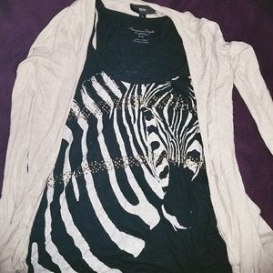 Sweater and tank combo